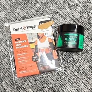 Sweat Shaper Arm Trimmer and Sweat Cream